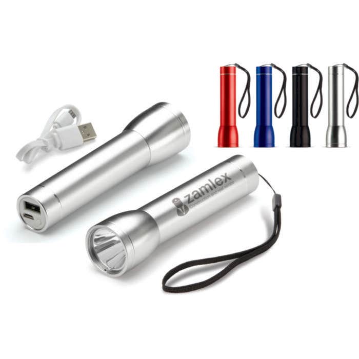 Powerbank Zaklamp [2200 mAh]