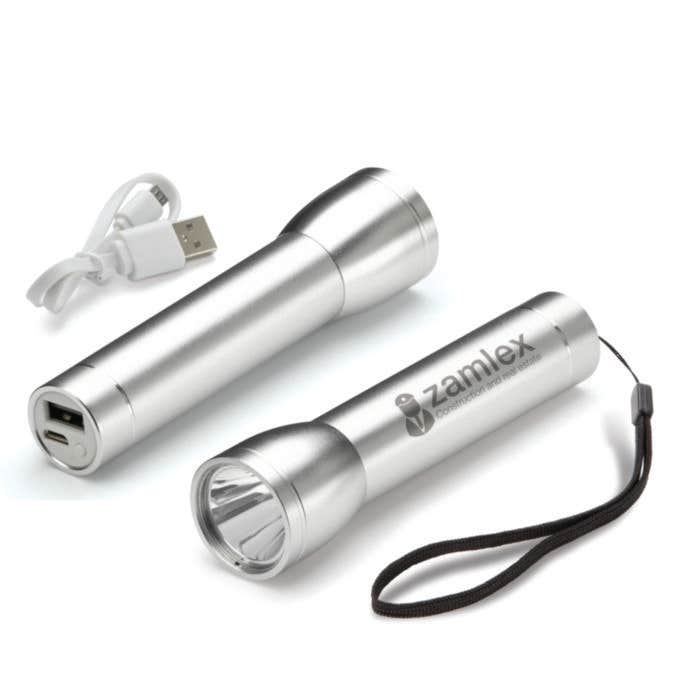 Powerbank Zaklamp [2200 mAh]