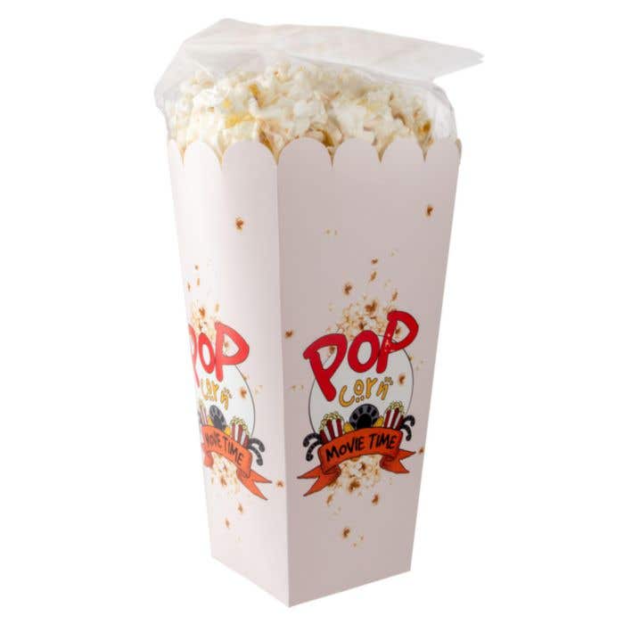 Popcorn in doosje