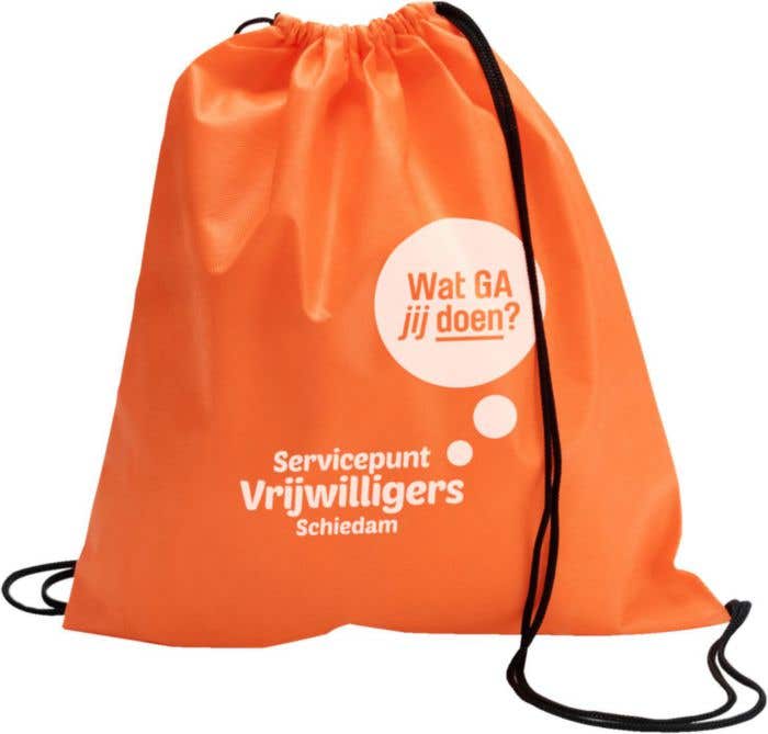 Rugzak Nico | 1,2 L | Non-woven | Trekkoord | Lichtgewicht