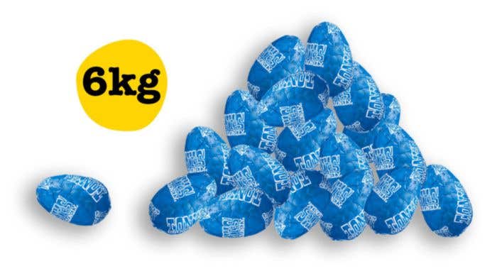 Tony's Chocolonely Pasen bulk eitjes PUUR