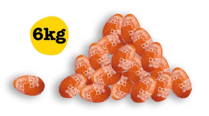 Tony's Chocolonely Pasen bulk eitjes KARAMEL ZEEZOUT