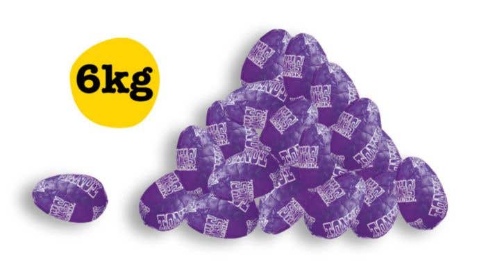 Tony's Chocolonely Pasen bulk eitjes PRETZEL TOFFEE