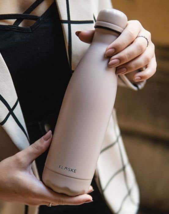 Flaske Drinkfles Mono RVS Dop [500 ml]