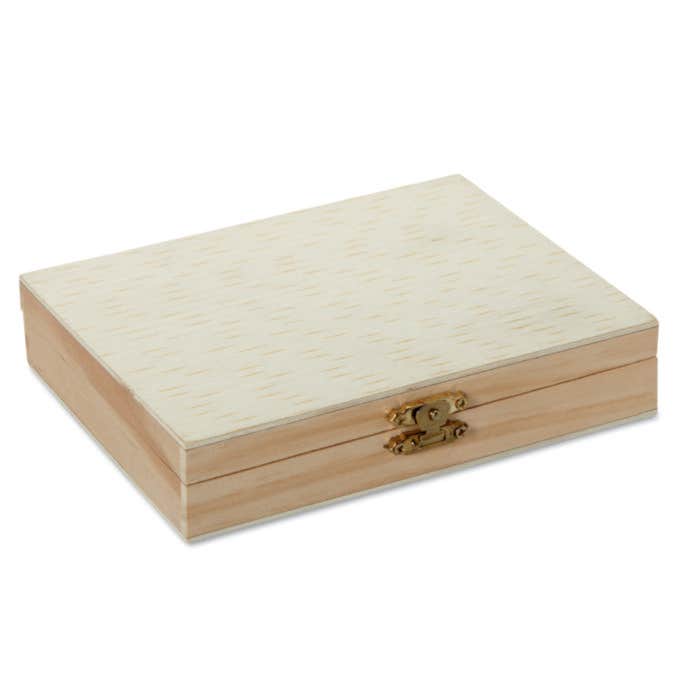 Painting set in wooden box BEAU