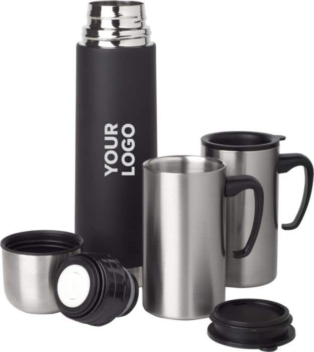 Thermosfles  Frieda | 500 ml | RVS | Met 2 bekers