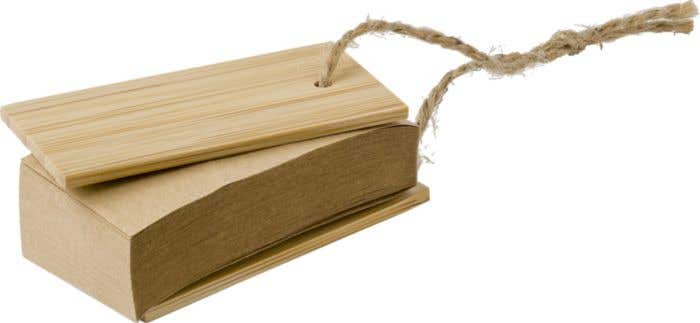 Notitieblok Kingston | Bamboe | 80 pagina's | Blanco