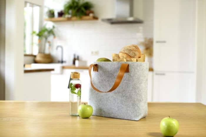 Boodschappentas Hunter | Gerecycled vilt