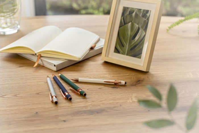 Stylus pen Anthony | Aluminium | Roségouden details