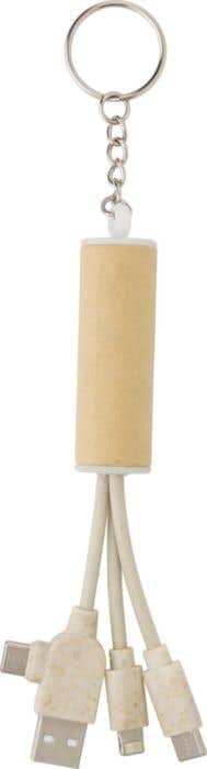 Sleutelhanger Tyson | Oplaadkabel | 3-in-1