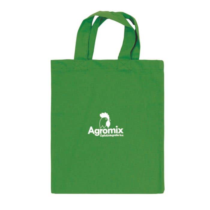 Cotton bag small coloured 135 gr/m2