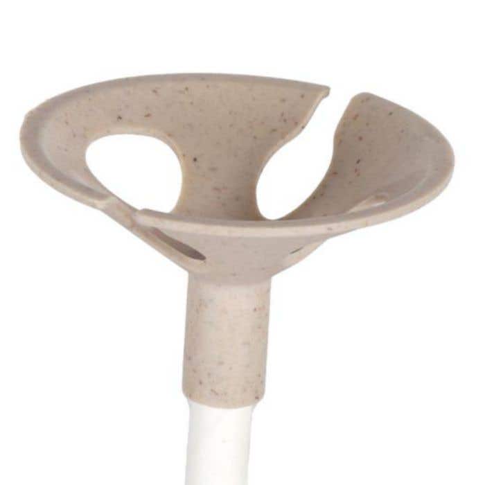 Biologisch afbreekbaar ballonstok met houder