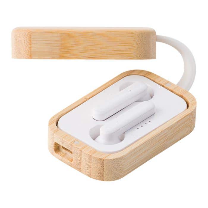 TWS Earphone Bamboo Marmara