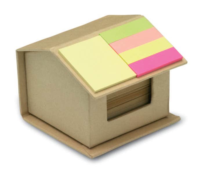 Recycled carton sticky notes RECYCLOPAD