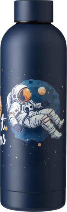 Drinkfles Isaiah | 500 ml | Gerecycled RVS | Dubbelwandig
