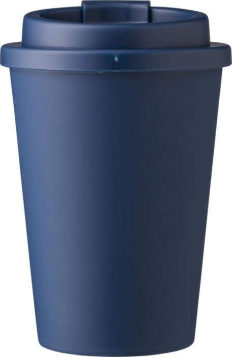 Reisbeker Gabriela | 350 ml | Dubbelwandig | Klikdeksel | Monochroom