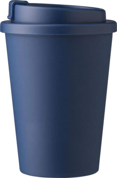 Reisbeker Gabriela | 350 ml | Dubbelwandig | Klikdeksel | Monochroom