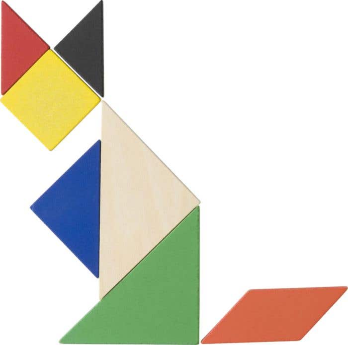 Houten Tangram Maximilian