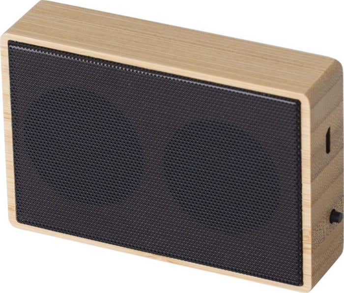 Speaker Fox | Bamboe | Draadloos | Solar