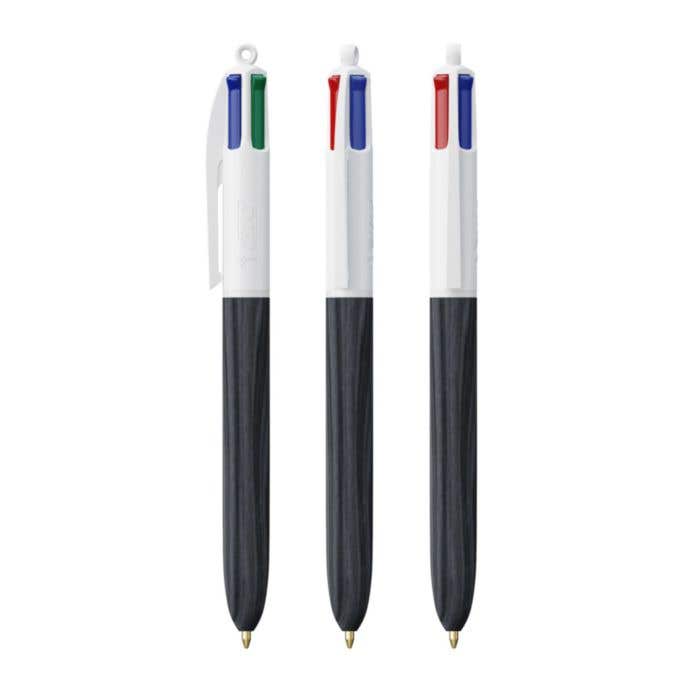BIC® Balpen Wood Style 4 Colours