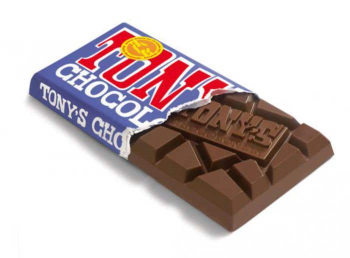 Tony's Chocolonely Donkere Melk Pretzel Toffee [180 gram]