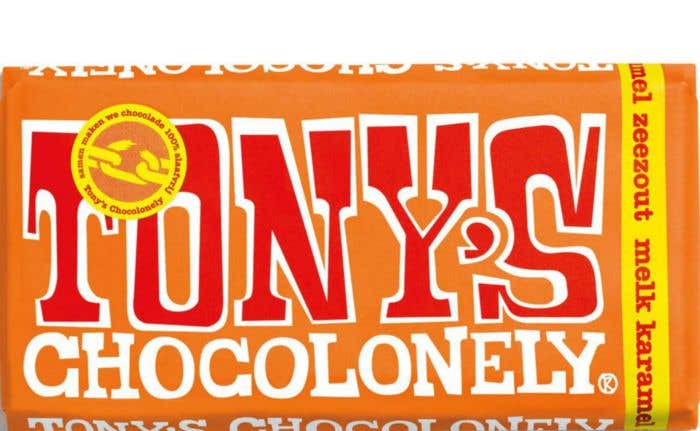 Tony's Chocolonely Melk Karamel Zeezout [180 gram]