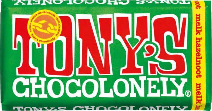 Tony's Chocolonely Melk Hazelnoot [180 gram]
