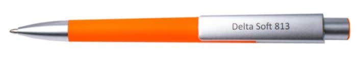 Burger Swiss Pen Balpen Delta Soft Push Softtouch Metal