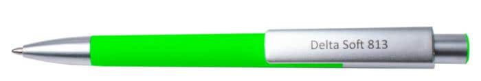 Burger Swiss Pen Balpen Delta Soft Push Softtouch Metal