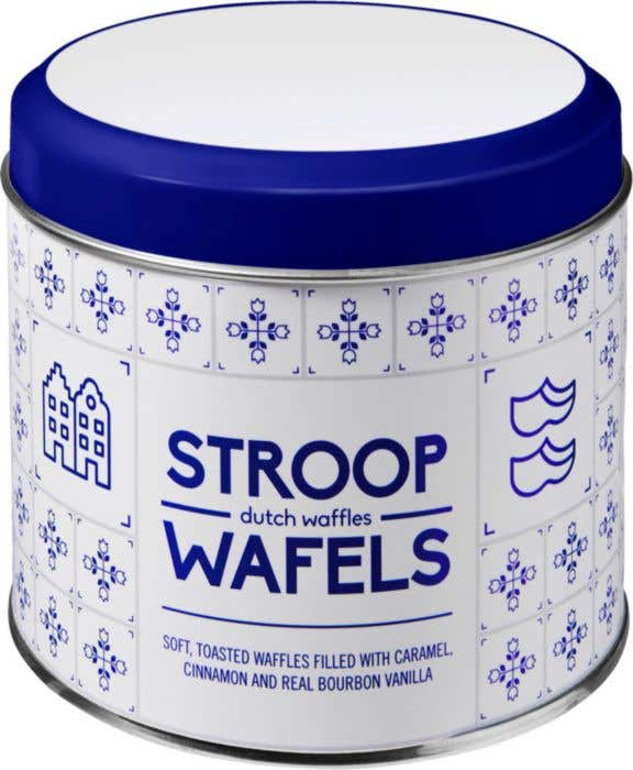 Blikje voor stroopwafels Sanvi