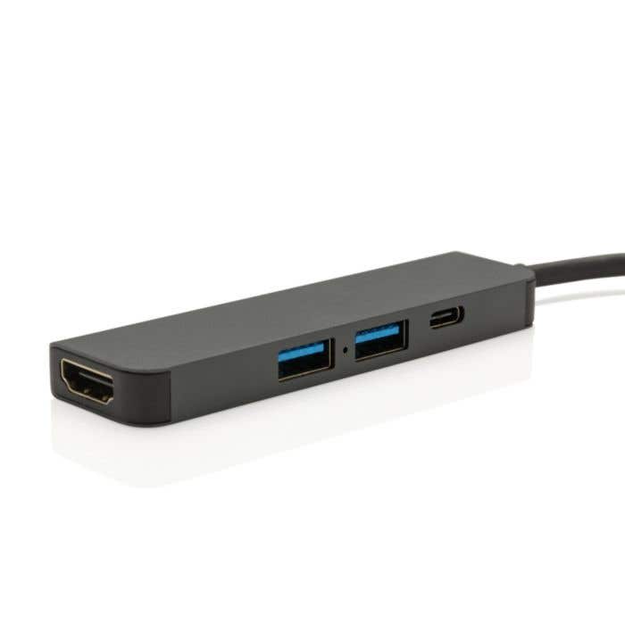 Gerecyclede Aluminium Hub HDMI