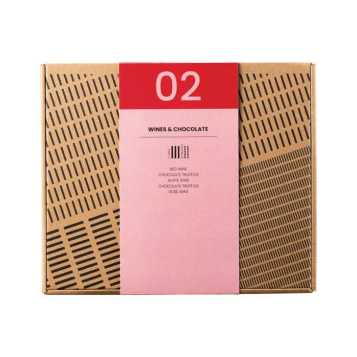 Tubes Giftbox Rombeau Wine & Choc