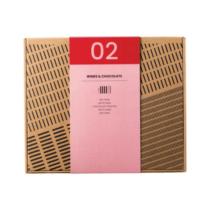 Tubes Luxury Giftbox Wine & Choc
