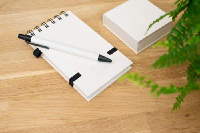 Notitieboek Tindra | A6 | Gerecycled | 70 pagina's | Blanco | Met pen