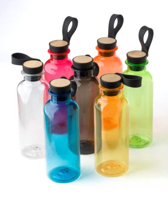 Drinkfles Orlaith | 500 ml | Gerecycled | Bamboe dop