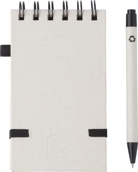 Notitieboek Tindra | A6 | Gerecycled | 70 pagina's | Blanco | Met pen