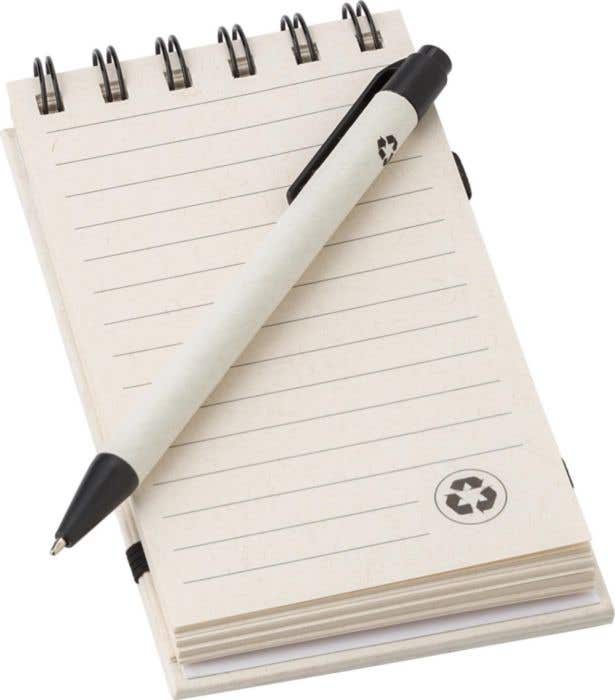Notitieboek Tindra | A6 | Gerecycled | 70 pagina's | Blanco | Met pen