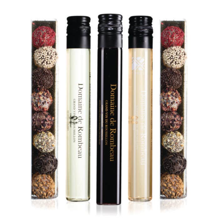 Tubes Giftbox Rombeau Wine & Choc