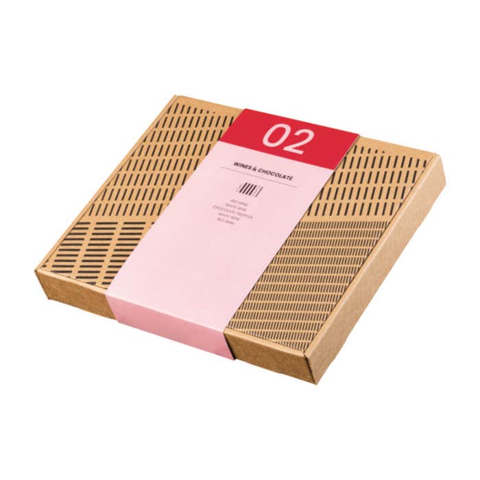 Tubes Luxury Giftbox Wine & Choc