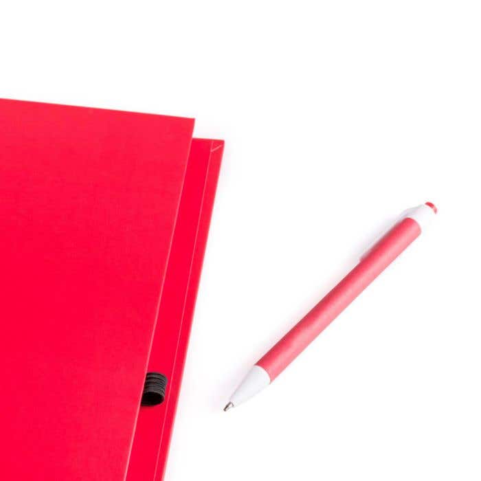 Gerecycled Wire-o Notitieboek Tecnar Met Pen [23 x 29 cm]