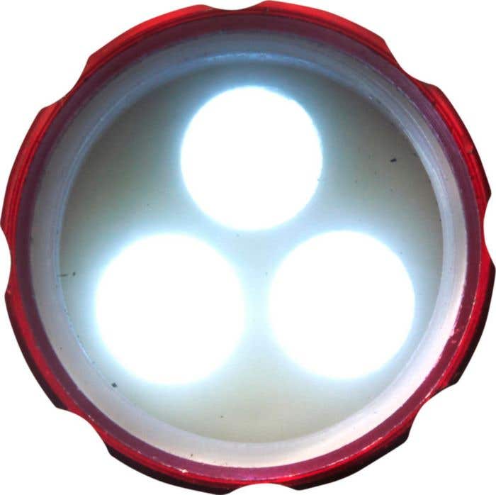Sleutelhanger Shorty | Zaklamp | 3 LED | Karabijnhaak