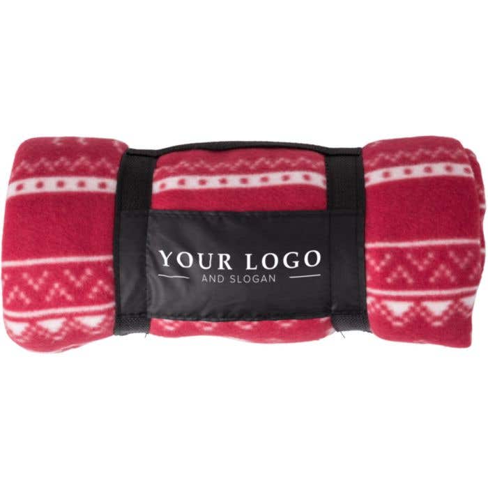 Deken Jane | Fleece | 180 g/m² | 120x150 cm | Rendierprint