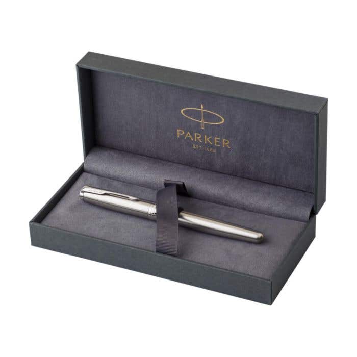 Parker rollerpen Sonnet Stainless Steel