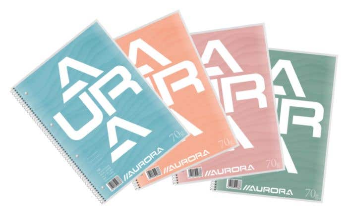 Aurora Wire-O Notitieboek College [A4]