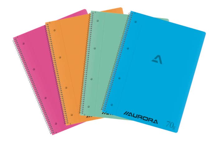 Aurora Wire-O Notitieboek Spiral [A4]