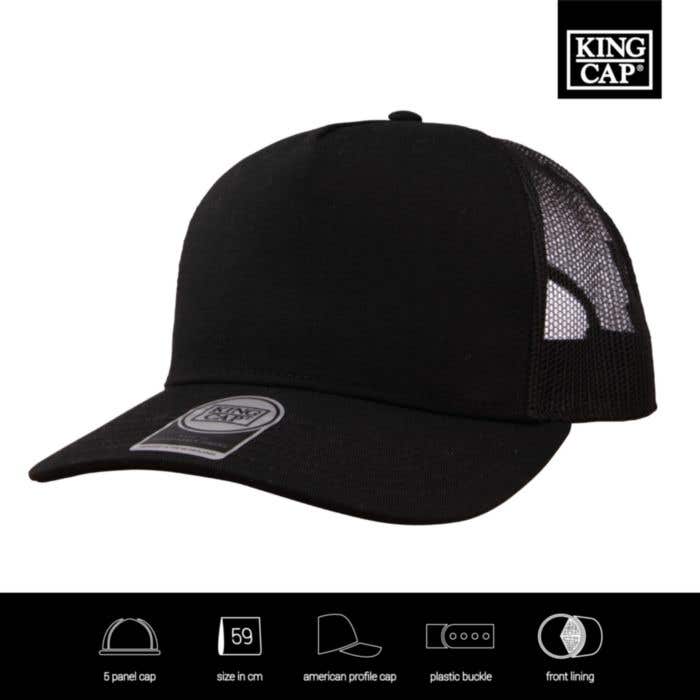 KingCap Gerecyclede Trucker Pet Mesh