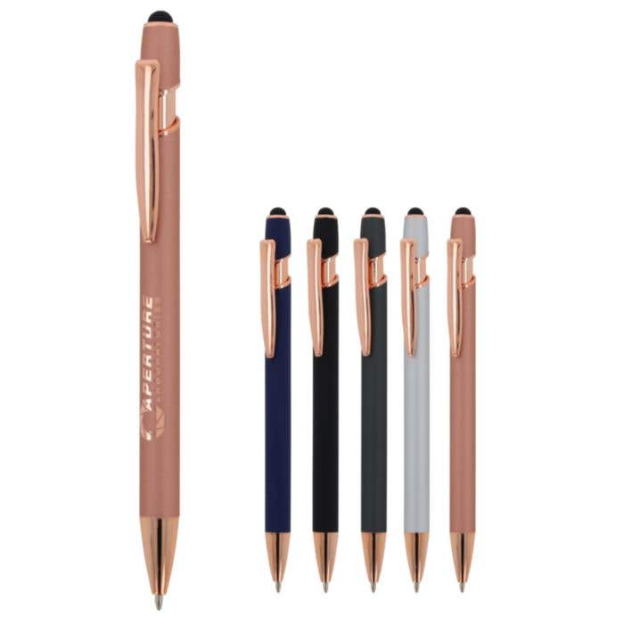 Metalen Stylus Balpen Paris Luxe