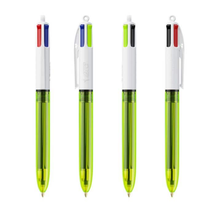 BIC® Balpen 4 Colours® Fluo [4-in-1]