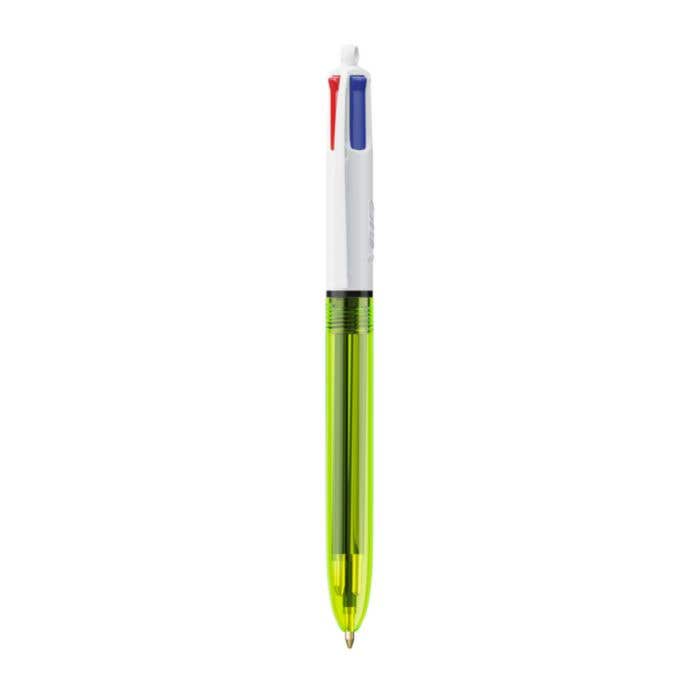 BIC® Balpen Met Lanyard 4 Colours® Fluo [4-in-1]
