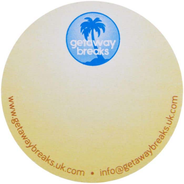 Sticky-Mate® Gerecyclede Zelfklevende Memoblaadjes Cirkel [50 vellen]